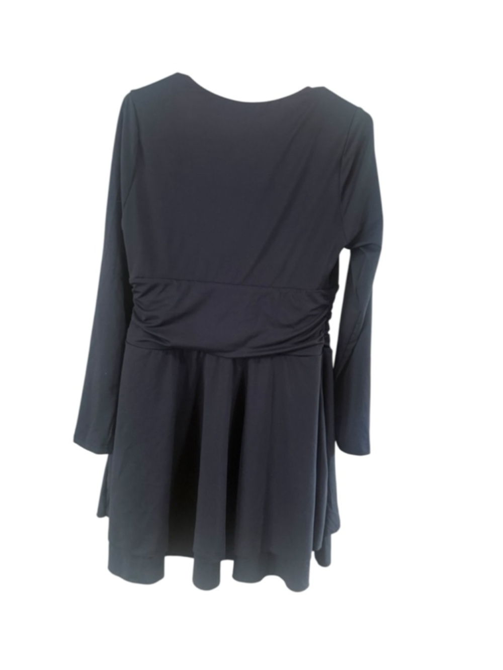 Women's OYS Black Long Sleeve Mini Dress L - Picture 4 of 11